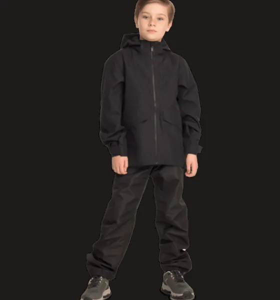 Tunna Jackor|Regnjackor>Everest Outdoor J Allround Jacket BLACK