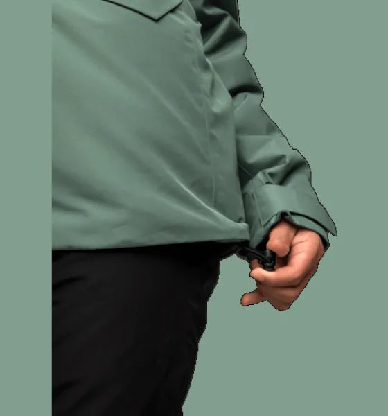 Varma Jackor>Everest Outdoor J Allround Padded Jacket KHAKI GREEN