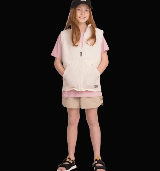 Västar>Everest Outdoor J Block Pile Vest IVORY BEIGE