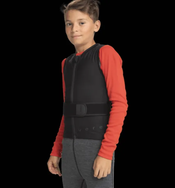 Ryggskydd>Everest Outdoor J D3o Vent Vest Bp BLACK