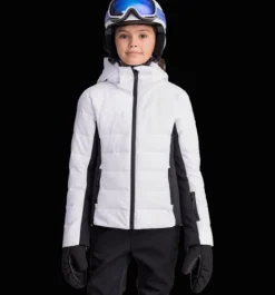 Varma Jackor|Skidjackor>Everest Outdoor J Fashion Jkt WHITE/BLACK