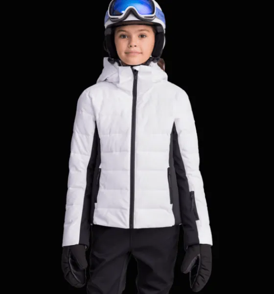 Varma Jackor|Skidjackor>Everest Outdoor J Fashion Jkt WHITE/BLACK