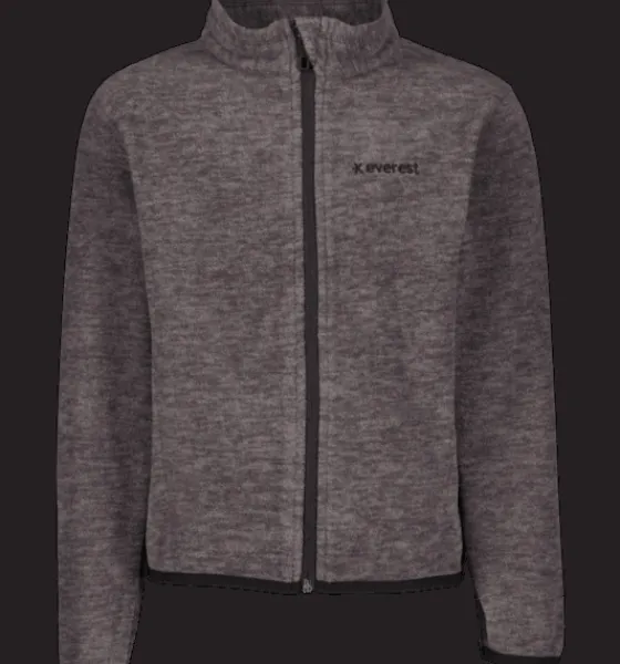 Underställ|Tröjor & T-Shirts>Everest Outdoor J Flc Sht DARK GREY MELANGE