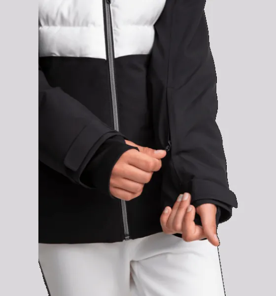 Varma Jackor|Skidjackor>Everest Outdoor J Flow Softshell Jacket BLACK/WHITE