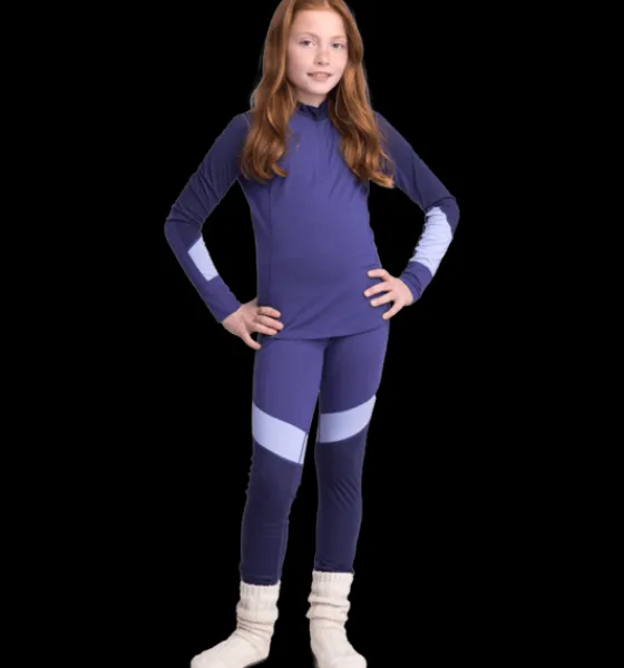 Underställ|Underställ>Everest Outdoor J High Uw Sht BLUE PURPLE