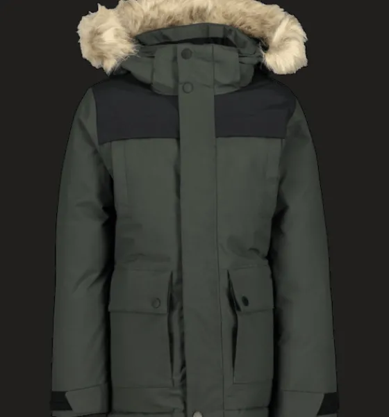Varma Jackor>Everest Outdoor J Kong Parka DK GREEN/BLACK