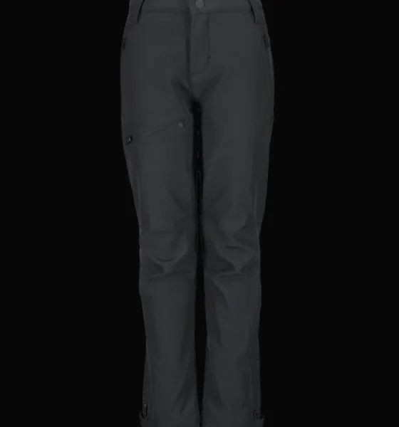 Vandringsbyxor|Vandringsbyxor>Everest Outdoor J Lt Softshell Pnt BLACK