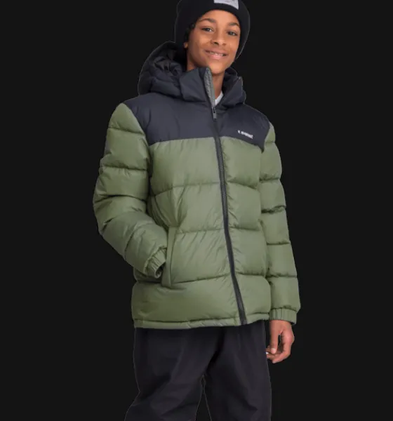 Varma Jackor>Everest Outdoor J Yazz Jacket OLIVE GREEN/BLACK