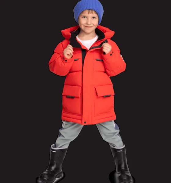 Varma Jackor>Everest Outdoor K Arctic Parka FIERY RED
