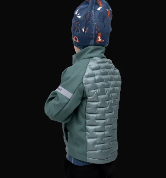 Tunna Jackor>Everest Outdoor K Hybrid Jkt PISTACHIO GREEN