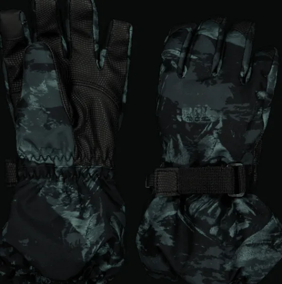 Handskar & Vantar|Handskar & Vantar>Everest Outdoor K Ski Glove GREEN / BLACK