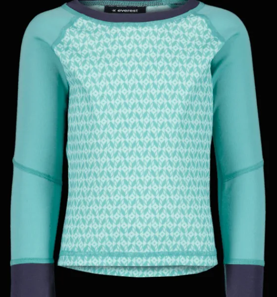 Underställ|Underställ>Everest Outdoor K Uw Shirt NILE BLUE
