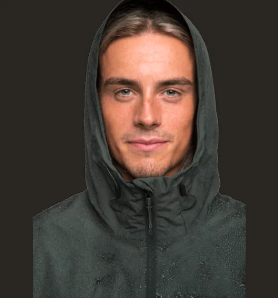 Tunna Jackor|Regnjackor>Everest Outdoor M Allround Jacket 2 DK GREEN