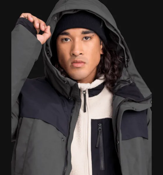 Varma Jackor>Everest Outdoor M Classic Parka DK GREEN/BLACK