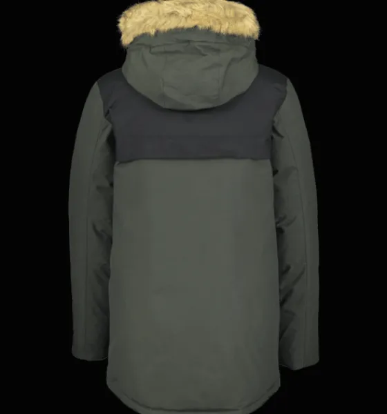 Varma Jackor>Everest Outdoor M Classic Parka DK GREEN/BLACK