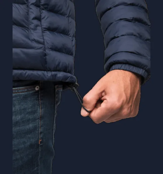 Varma Jackor|Tunna Jackor>Everest Outdoor M Liner Hood Jacket NAVY