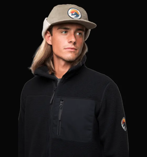 Tröjor & T-Shirts|Tröjor>Everest Outdoor M Pile Sht Retro BLACK
