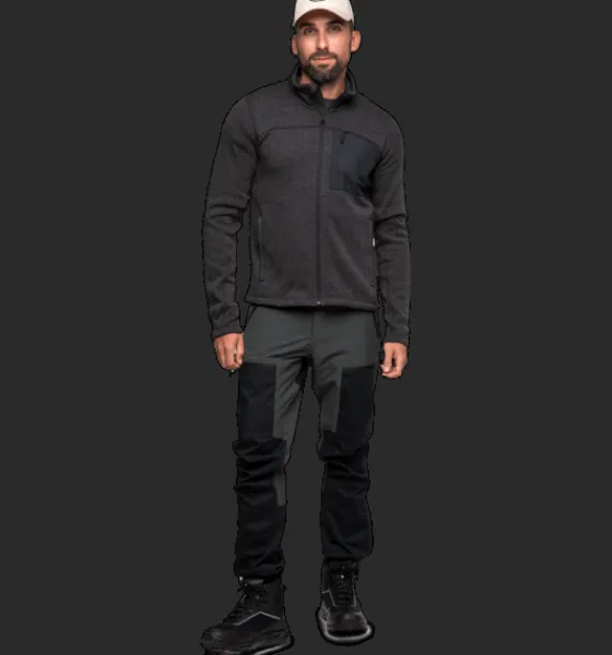 Tröjor & T-Shirts|Tröjor>Everest Outdoor M Samson Sht BLACK