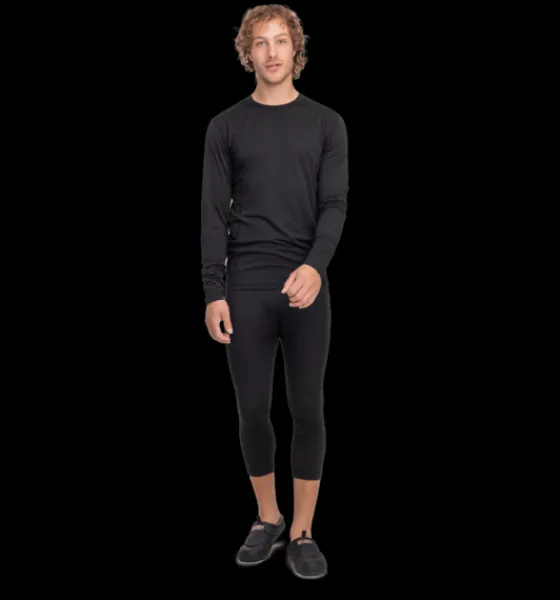 Underställ|Underställ>Everest Outdoor M Underwear 3/4 Pt BLACK