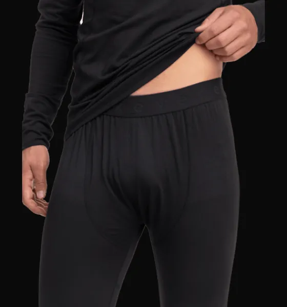 Underställ|Underställ>Everest Outdoor M Underwear Pnt BLACK