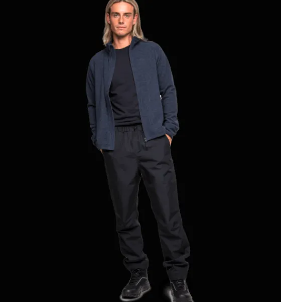 Tröjor & T-Shirts|Tröjor>Everest Outdoor M Zip Fleece Jacket NAVY MELANGE