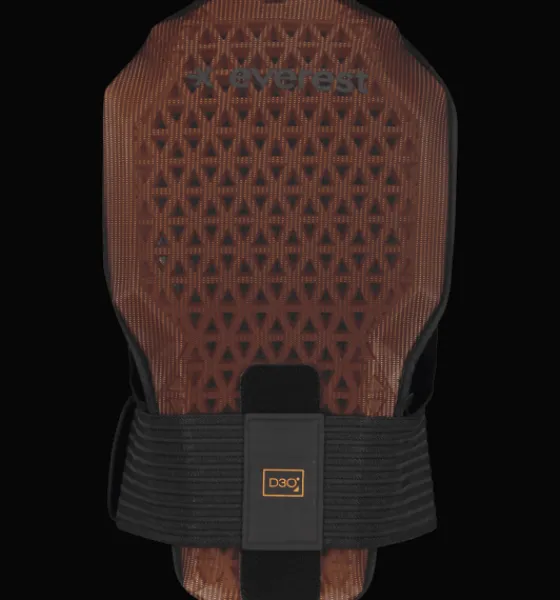 Ryggskydd>Everest Outdoor U D3o Vent Bp BLACK