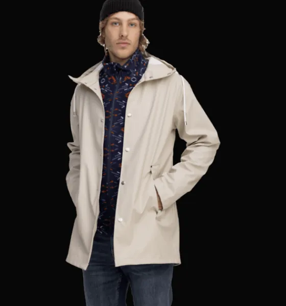 Regnjackor|Tunna Jackor>Everest Outdoor U Rain Coat 2 WHEAT