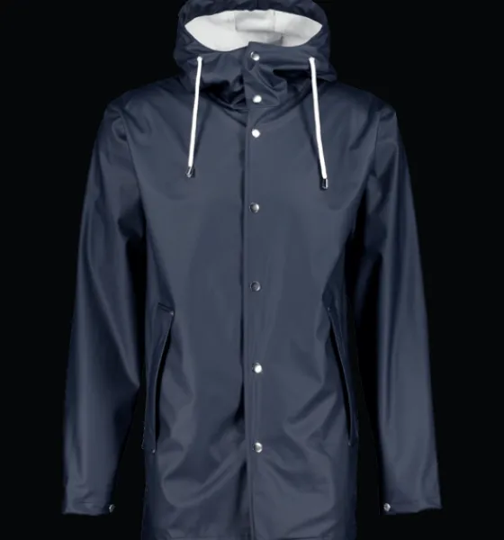Regnjackor|Tunna Jackor>Everest Outdoor U Rain Coat 2 NAVY