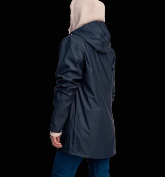 Regnjackor|Tunna Jackor>Everest Outdoor U Rain Coat 2 NAVY