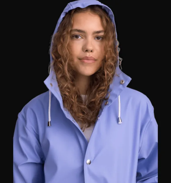Regnjackor|Tunna Jackor>Everest Outdoor U Rain Coat 2 LIGHT LAVENDEL