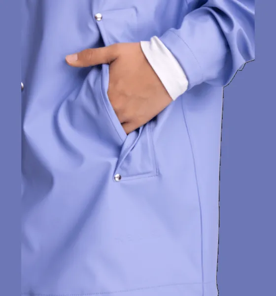 Regnjackor|Tunna Jackor>Everest Outdoor U Rain Coat 2 LIGHT LAVENDEL