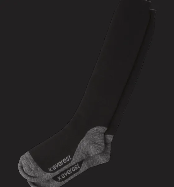 Skidstrumpor|Strumpor>Everest Outdoor U Winter Sock BLACK / DK GREY