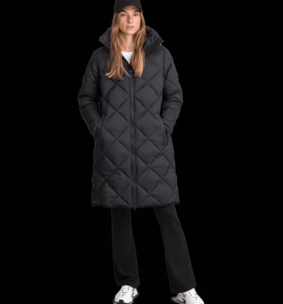 Varma jackor>Everest Outdoor W Amaro Coat BLACK