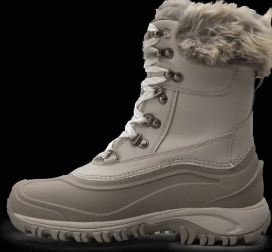 Vinterskor|Kängor>Everest Outdoor W Cozy Snow Boot LT GREY/BEIGE