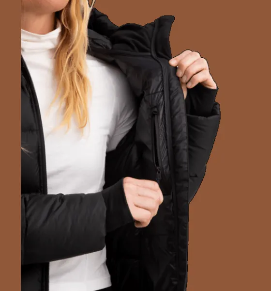 Varma jackor|Dunjackor>Everest Outdoor W Expedition Down Jkt BLACK