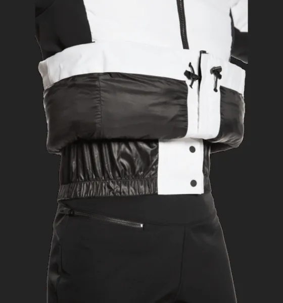 Skidjackor|Varma jackor>Everest Outdoor W Fashion Jkt WHITE/BLACK