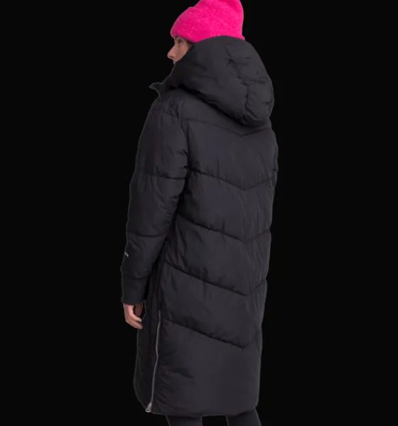 Varma jackor>Everest Outdoor W Fina Coat BLACK