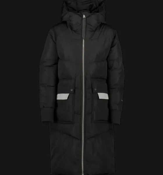 Varma jackor>Everest Outdoor W Fina Coat BLACK