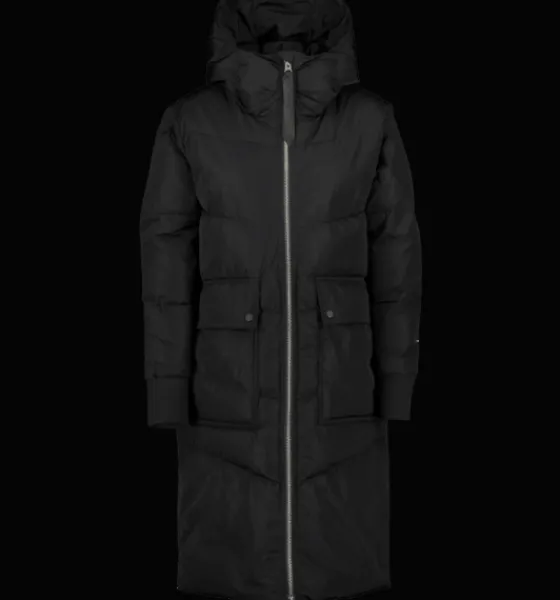 Varma jackor>Everest Outdoor W Fina Coat BLACK