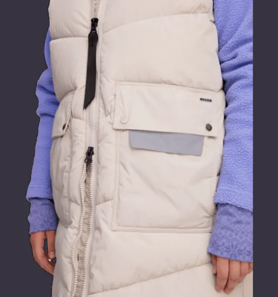 Västar>Everest Outdoor W Fina Vest IVORY BEIGE