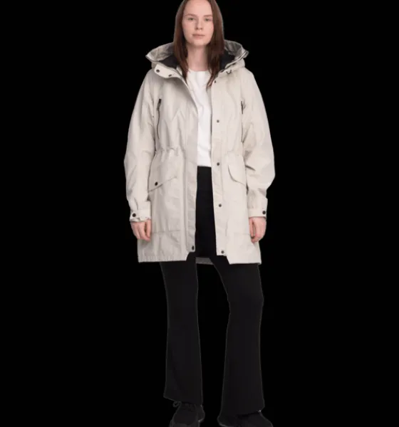 Tunna jackor|Skaljackor>Everest Outdoor W Function Parka IVORY BEIGE