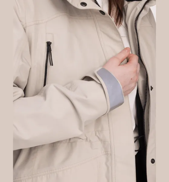 Tunna jackor|Skaljackor>Everest Outdoor W Function Parka IVORY BEIGE