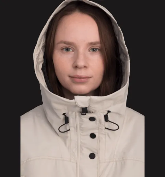 Tunna jackor|Skaljackor>Everest Outdoor W Function Parka IVORY BEIGE