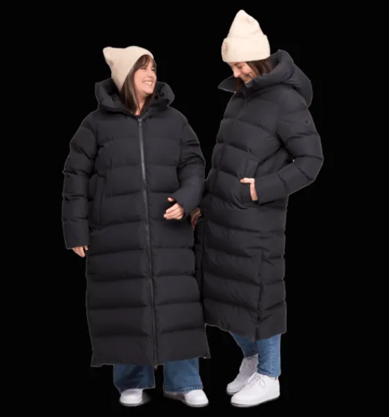 Varma jackor>Everest Outdoor W Juneau Coat BLACK