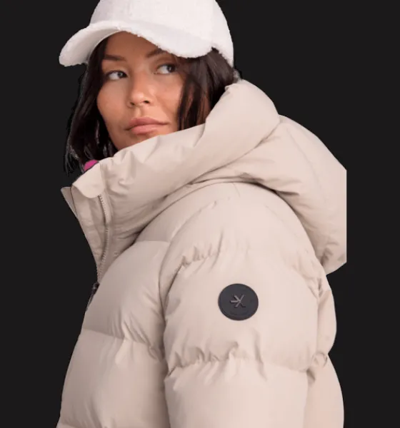 Varma jackor>Everest Outdoor W Juneau Coat SOFT BEIGE