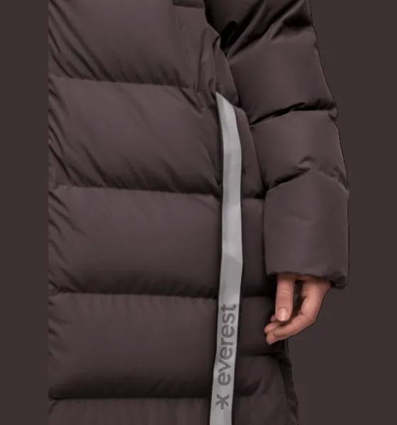 Varma jackor>Everest Outdoor W Juneau Coat PLUM SLATE