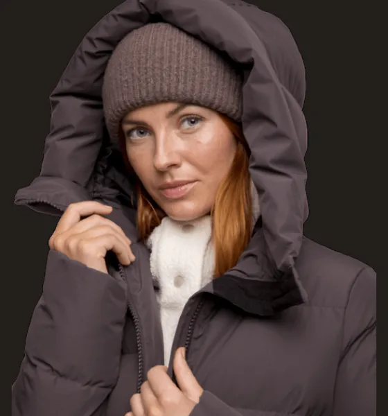 Varma jackor>Everest Outdoor W Juneau Coat PLUM SLATE