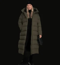 Varma jackor>Everest Outdoor W Juneau Coat MUD GREEN