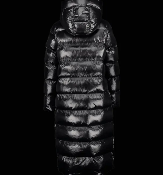 Varma jackor>Everest Outdoor W Juneau Coat BLACK SHINY