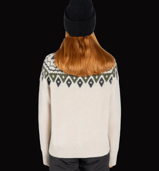 Tröjor & T-Shirts>Everest Outdoor W Knitted Sht OFFWHITE